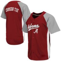 Alabama Crimson Tide Red Gray NCAA College Baseball Jersey 