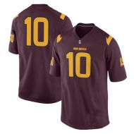 Arizona State Sun Devils Burgundy College Football Jersey 