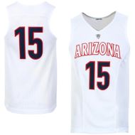 Arizona Wildcats NCAA College White Basketball Jersey 