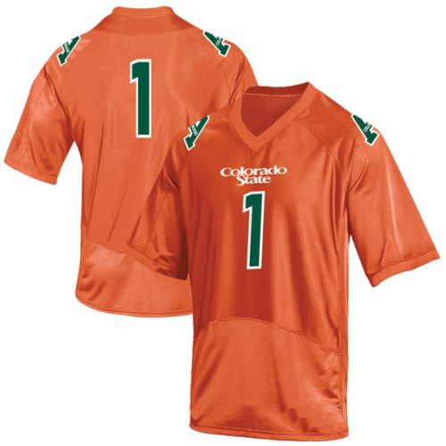 Colorado State University Rams Orange NCAA College Football Jersey 