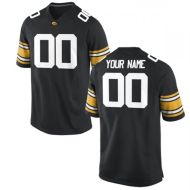 University of Iowa Hawkeyes Black NCAA College Football Jersey 