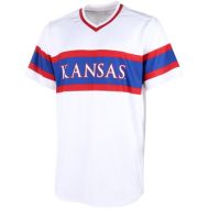Kansas Jayhawks White NCAA College Baseball Jersey 