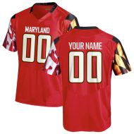 Maryland Terrapins Red T22 NCAA College Football Jersey 