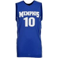 Memphis Tigers NCAA College Blue Style 2 Basketball Jersey 