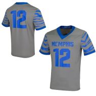 Memphis Tigers Gray NCAA College Football Jersey 