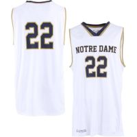 Notre Dame Irish Pride NCAA College White Basketball Jersey 