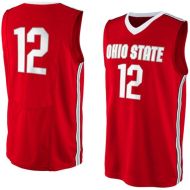 Ohio State Buckeyes NCAA College Red Basketball Jersey 