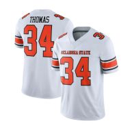 Oklahoma State Cowboys  White T21 NCAA College Football Jersey 
