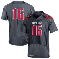 Texas Tech Gray NCAA College Football Jersey 