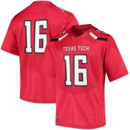 Texas Tech Scarlet Red NCAA College Football Jersey 