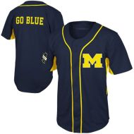Michigan Wolverines Navy Blue Style 2 NCAA College Baseball Jersey 
