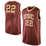 USC Trojans NCAA College Red Basketball Jersey 