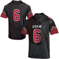 Utah Utes Black NCAA College Football Jersey 