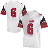 Utah Utes  White NCAA College Football Jersey 