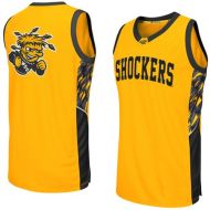 Wichita State Shockers NCAA College Gold Style 2 Basketball Jersey 
