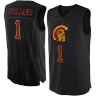 USC Trojans NCAA College Black Basketball Jersey 