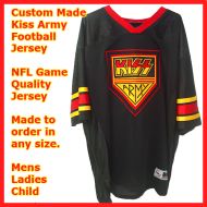 Kiss Army Destroyer 73 Custom Personalized Football Jersey