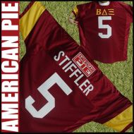 American Pie Movie Red Football Jersey #5 Stiffler 
