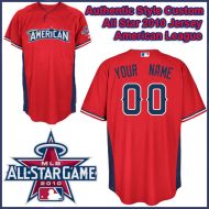 American League Authentic Personalized 2010 All-Star BP Jersey