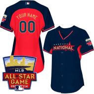 All-Star 2014 National League Women's Personalized BP Jersey