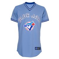 Toronto Blue Jays 2nd Alternate Home Blue Jersey 