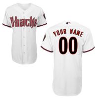 Arizona Diamondbacks Authentic Style Personalized Home White Jersey
