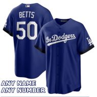 Los Angeles Dodgers Authentic Style Personalized Los Dodgers Blue Jersey