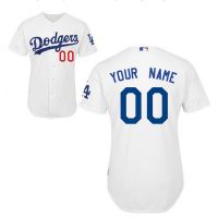 Los Angeles Dodgers Authentic Style Personalized Home White Jersey