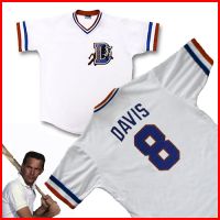 Bull Durham Kevin Costner Crash Davis 8 Baseball Jersey
