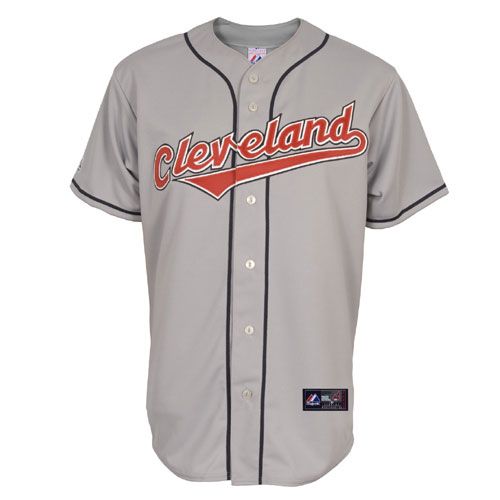 Cleveland Indians Classic Away Road Gray Jersey 