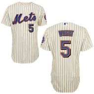 New York Mets Authentic Style Alternate Pinstriped Jersey #5 David Wright