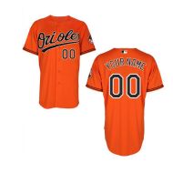 Baltimore Orioles Authentic Personalized Style Alternate Orange Jersey