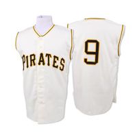 Pittsburgh Pirates Legends Classic Home White Jersey #9 Bill Mazeroski