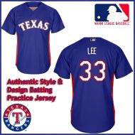 Texas Rangers Authentic Style Batting Practice Jersey Cliff Lee #33