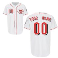 Cincinnati Reds Authentic Style Personalized Home White Jersey