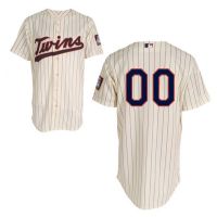 Minnesota Twins Authentic Style Personalized Alternate 3 Home Pinstriped Jersey