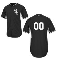 Chicago White Sox Authentic Style Personalized BP Black Jersey