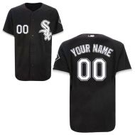 Chicago White Sox Authentic Style Personalized Alternate Home Black Jersey