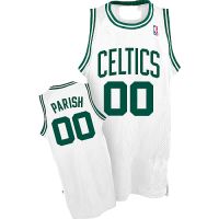 Boston Celtics Authentic Style Classic Home White Jersey #00 Robert Parish
