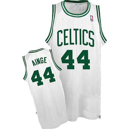Boston Celtics Authentic Style Classic Home White Jersey #44 Danny Ainge