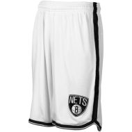 Mens Brooklyn Nets White Authentic Style On-Court Shorts