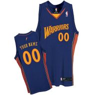 Golden State Warriors Authentic Style Alt NBA Classic Blue Basketball Jersey  