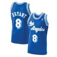  Los Angeles Lakers Kobe Bryant #8 Blue Throwback 1998-98 Basketball Jersey 