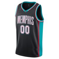 Memphis Grizzlies Custom Authentic Style Alt T21 Black Jersey