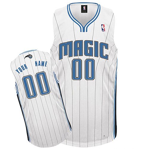Orlando Magic Custom Authentic Style Home Jersey White