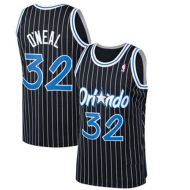 Orlando Magic Throwback Authentic Style Blue Jersey #32 Shaquille ONeal