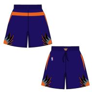 Mens Phoenix Suns Road Purple Authentic Style On-Court Shorts