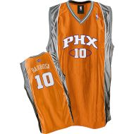 Phoenix Suns Authentic Style Alternate Orange Jersey #10 Leandro Barbosa
