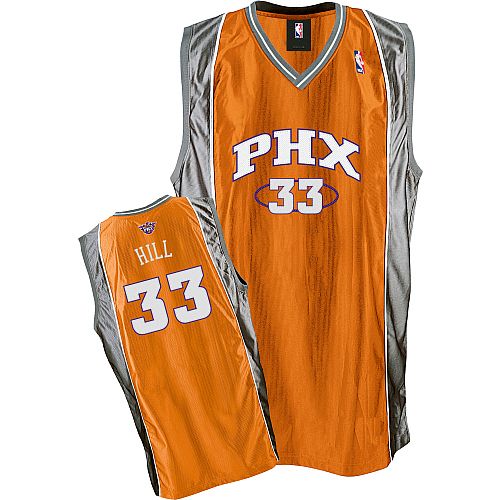 Phoenix Suns Authentic Style Alternate Orange Jersey #33 Grant Hill