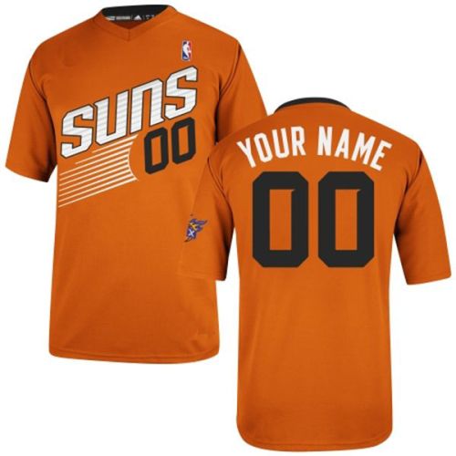 Phoenix Suns Custom Authentic Style Alternate Jersey Orange